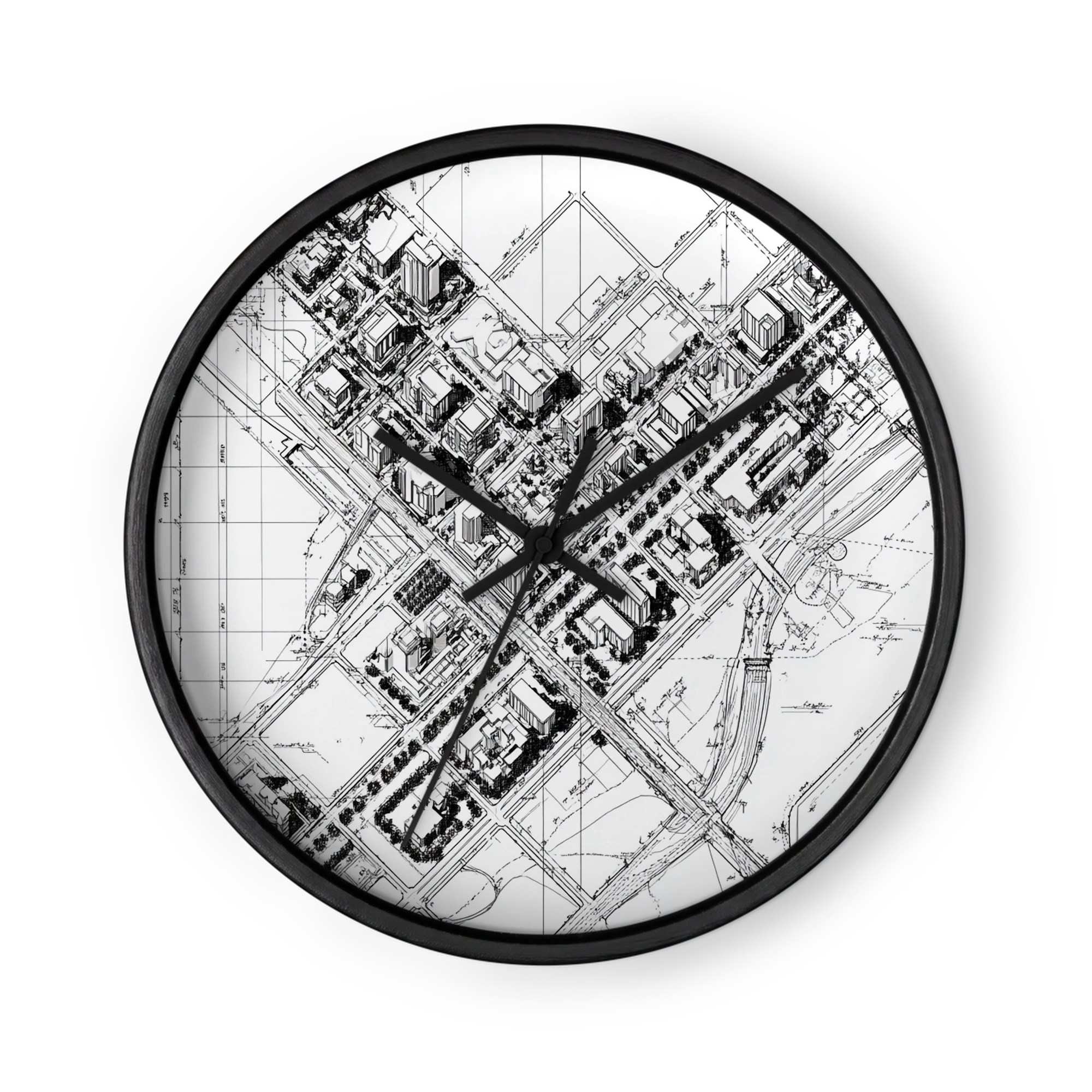 Axonometric City Grid