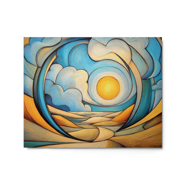 Solitude in Swirls | Art Print