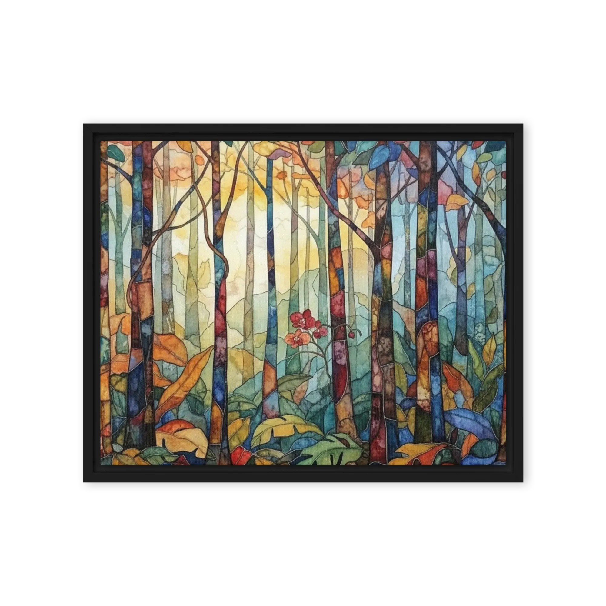 Prismatische Baumkronen