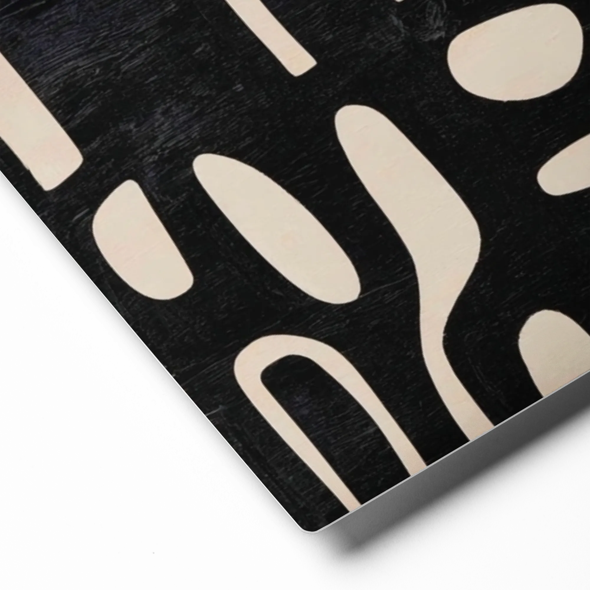 Biomorphic Silhouette 
 Canvas | 8″x 8″
