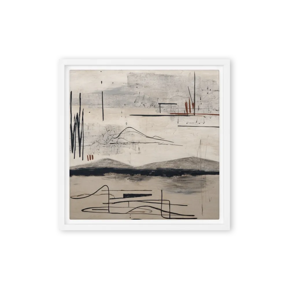 Zen Horizon 
 Canvas | 30″x 30″