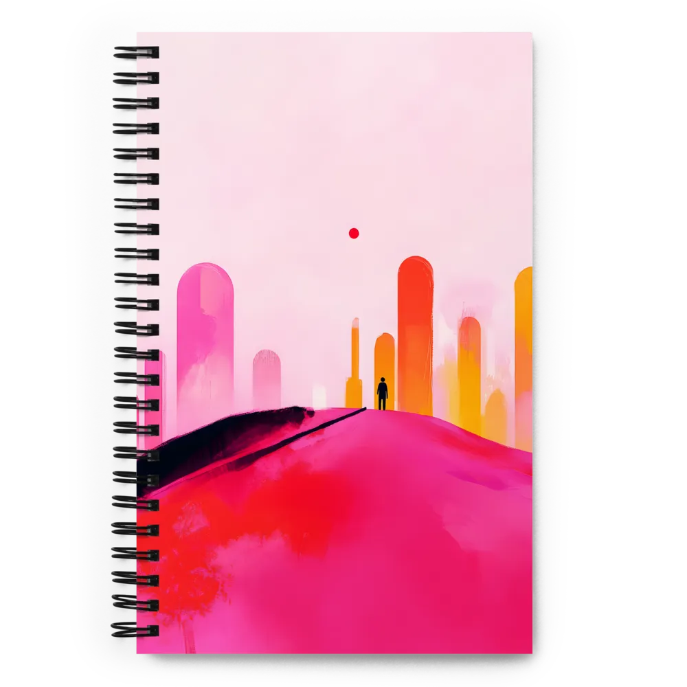 Urban Dreamscape Wanderer 
 Spiral Notebook | 140 pages