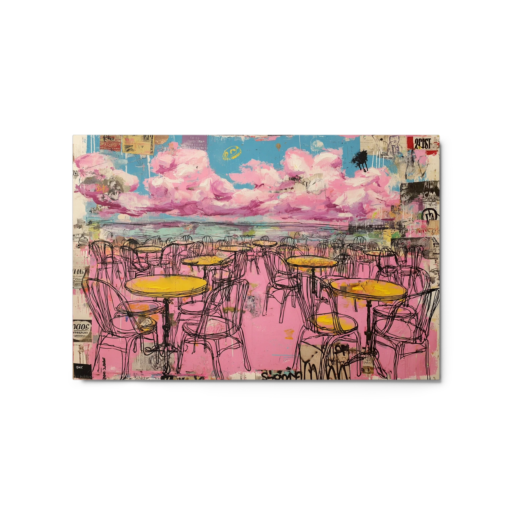 Coastal Terrace in Pink