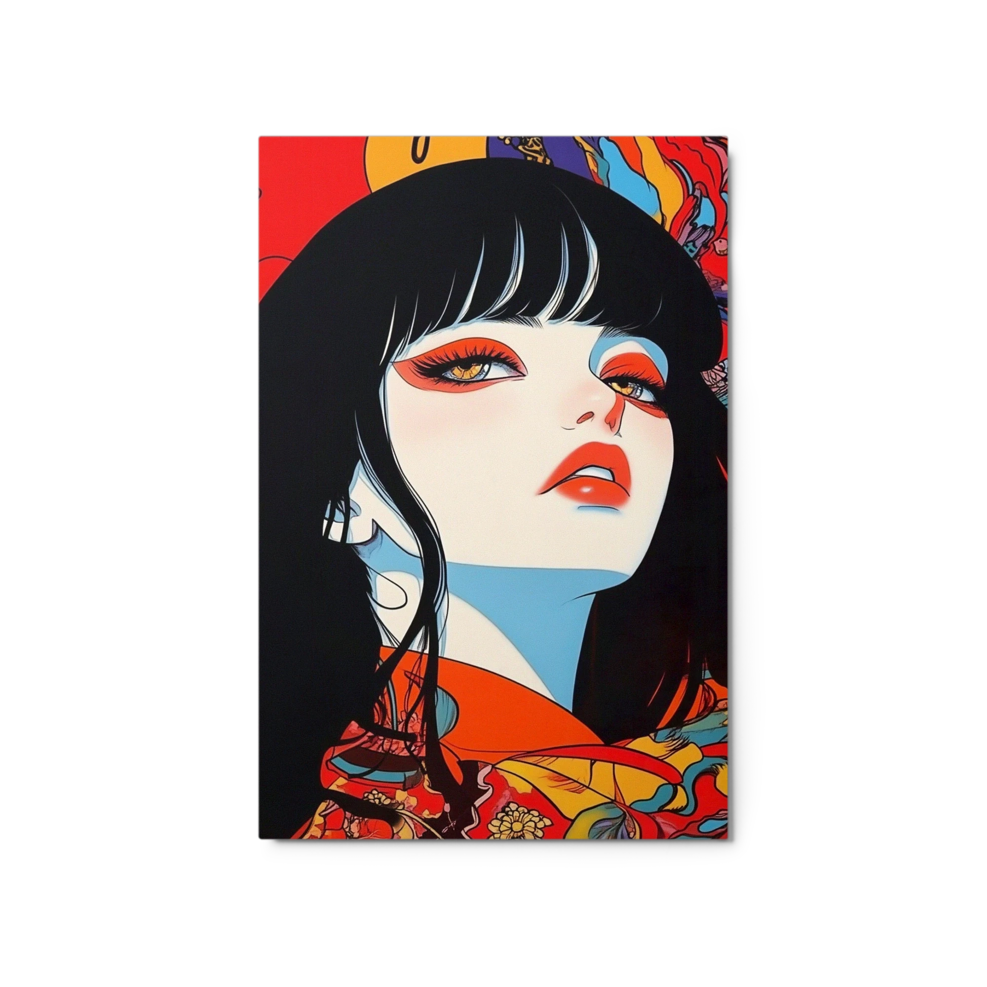 Vibrant Woman Portrait