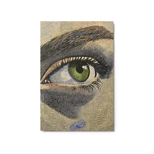 The Engraved Gaze | Art Print