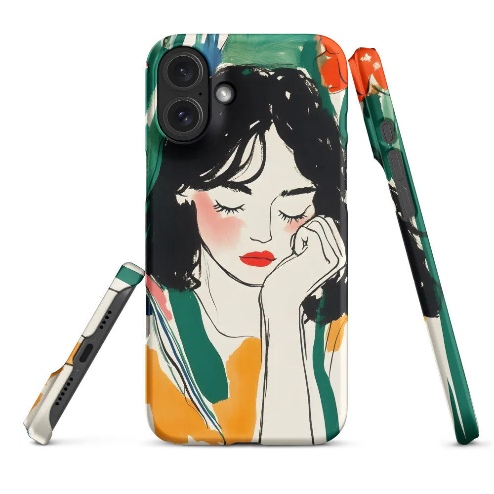 Contemplative Bloom | Phone Case