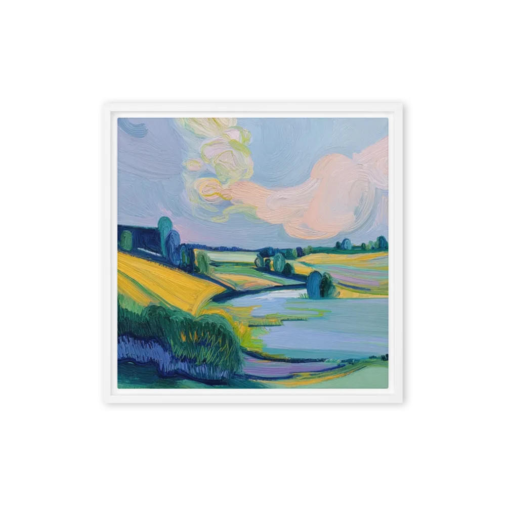 Rolling Valley View 
 Canvas | 6″x 6″