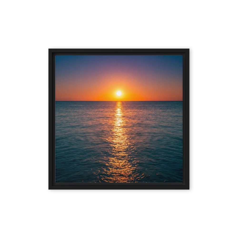 Golden Hour Serenity | Art Print