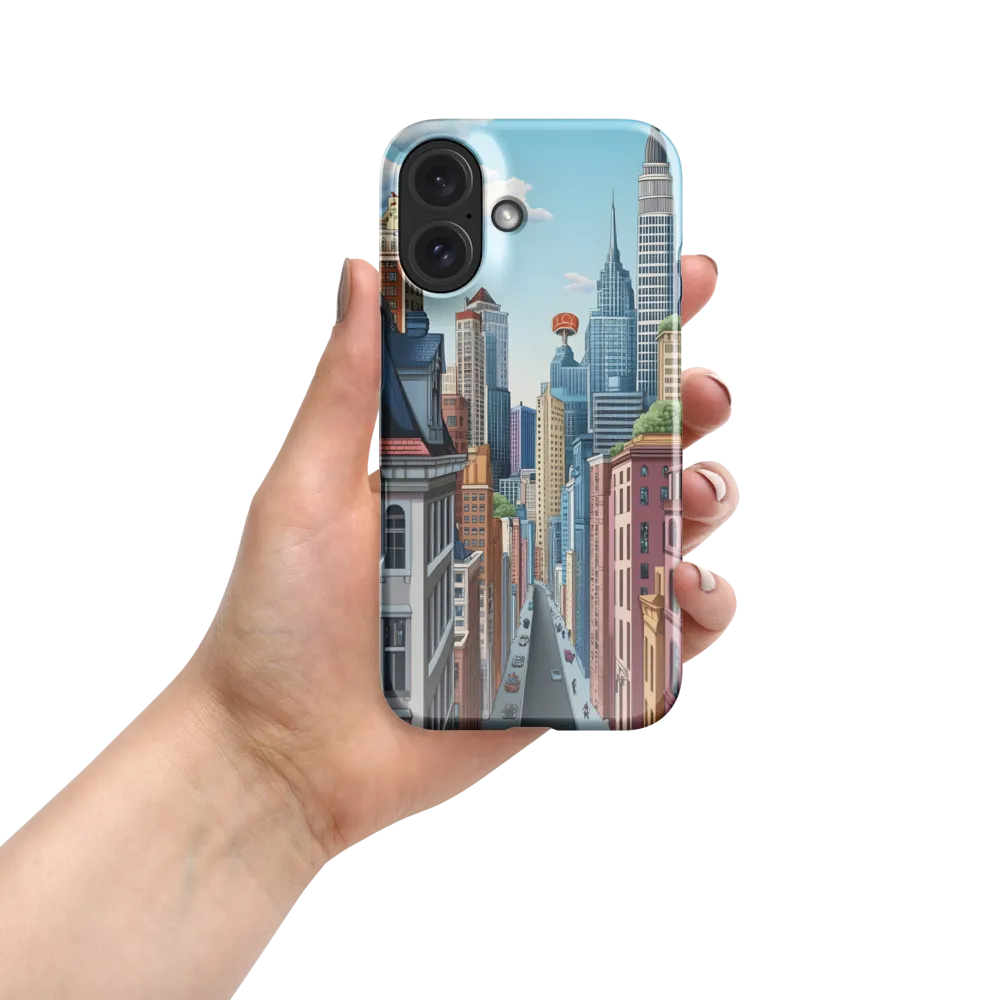 Colorful Cityscape Perspective 
 iPhone 17 Air | MagSafe® Tough Case