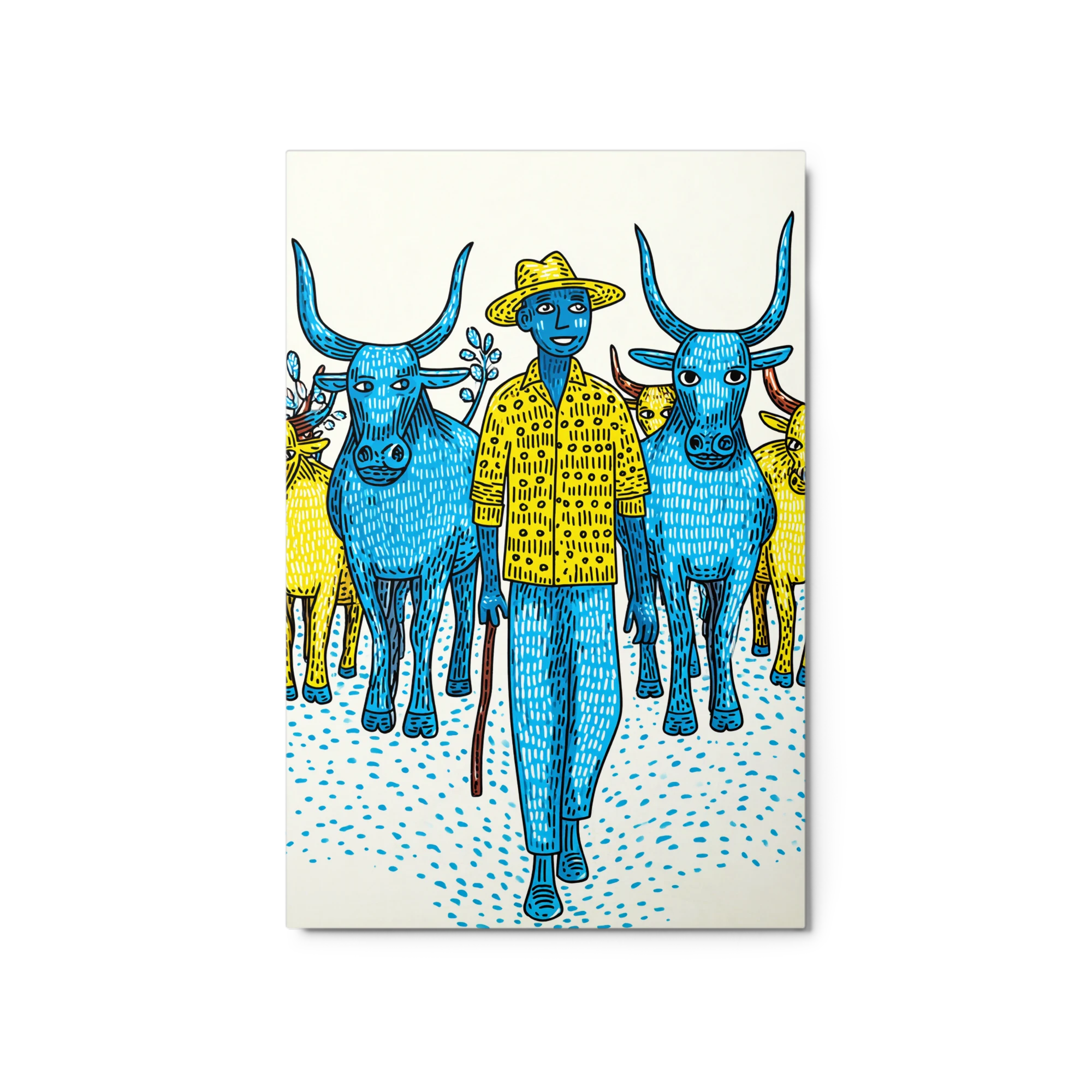 The Blue Cattle Herder