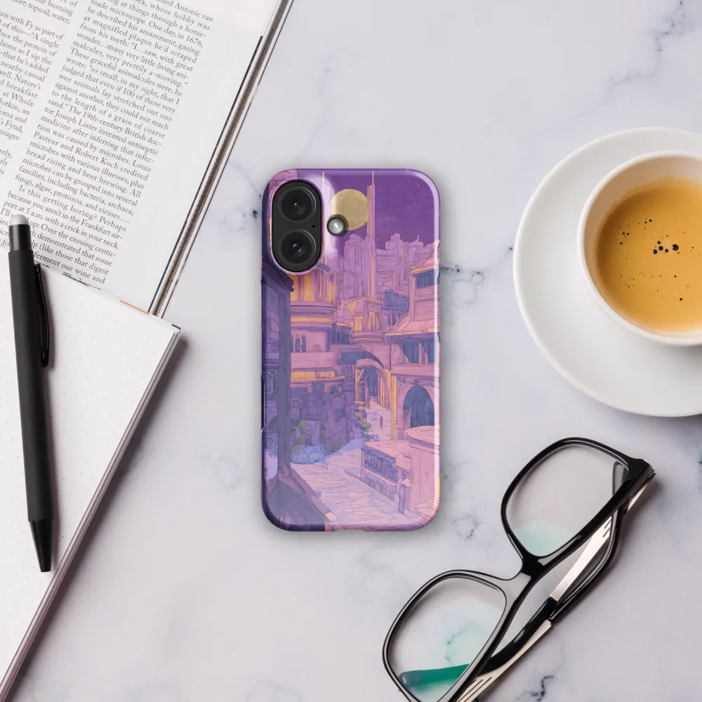 Celestial Metropolis Nightfall 
 Samsung Galaxy S25 | Snap Case