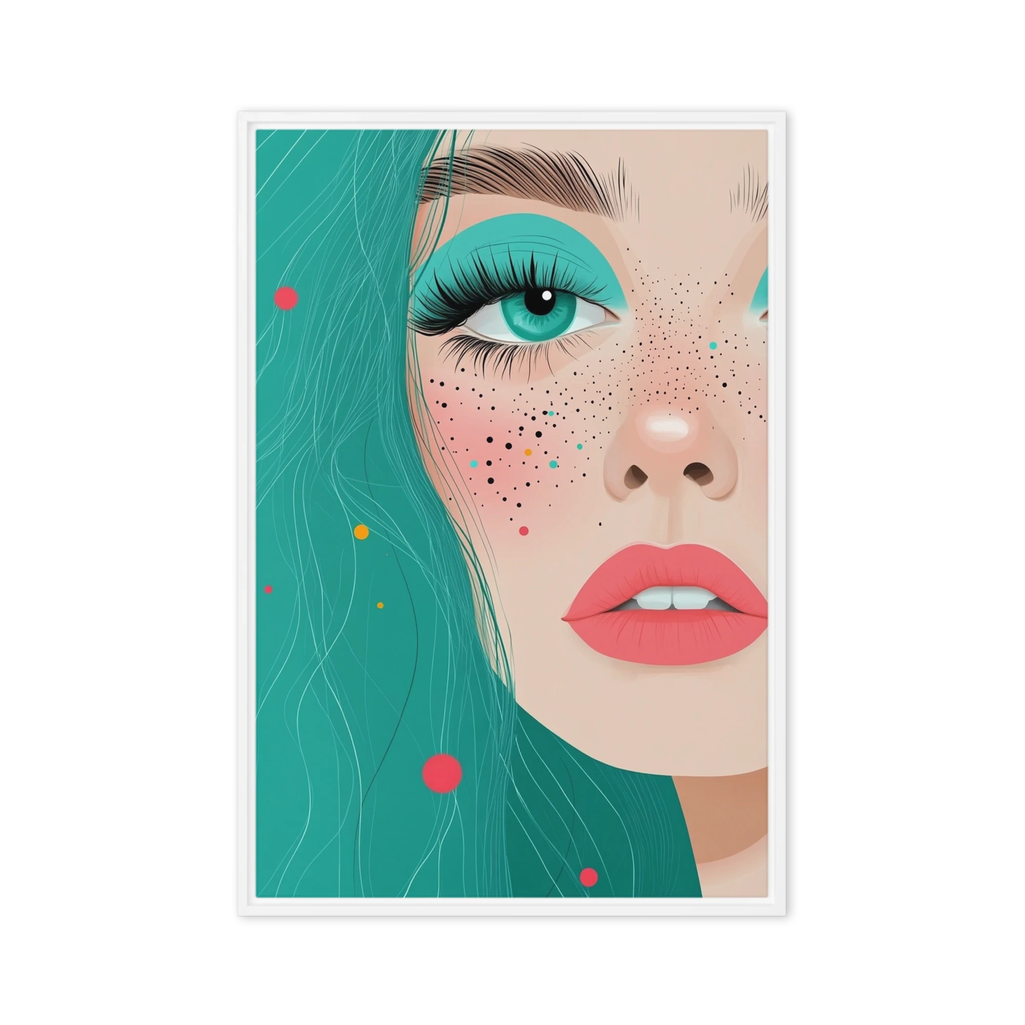 Stylized Portrait of a Woman
