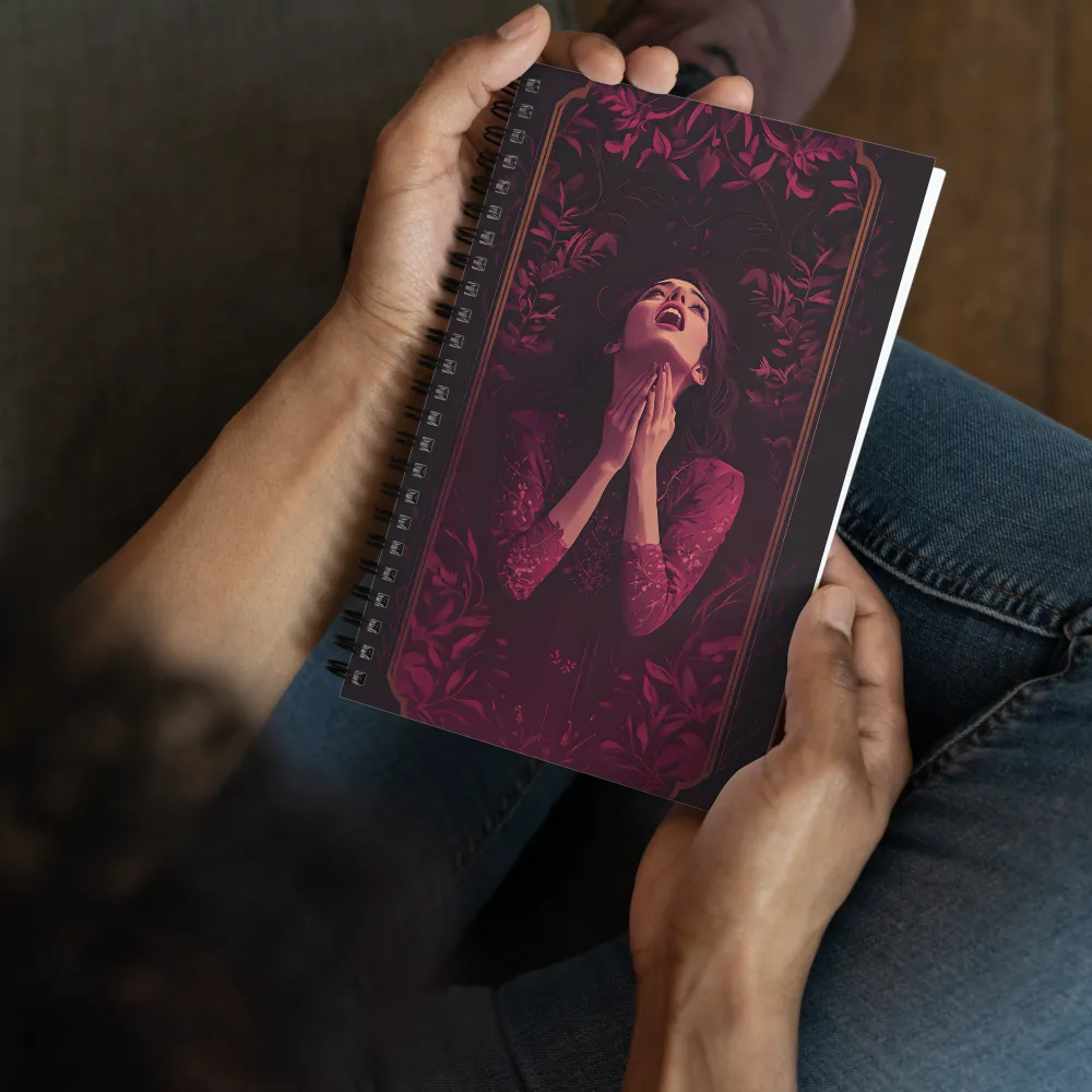 Crimson Ecstasy 
 Spiral Notebook | 140 pages