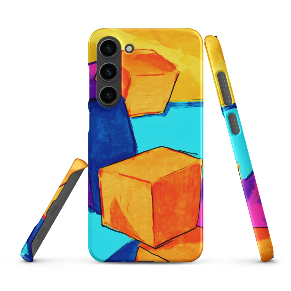 Colorful Geometric Blocks | Phone Case