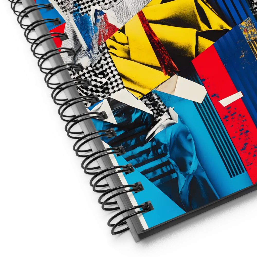 Geometric Pop Fashion 
 Spiral Notebook | 140 pages