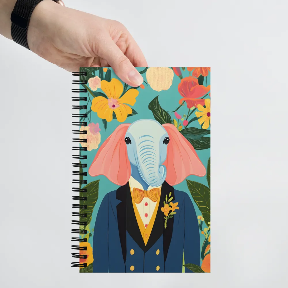 The Dapper Elephant 
 Spiral Notebook | 140 pages