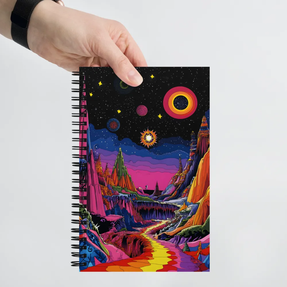 Cosmic Odyssey 
 Spiral Notebook | 140 pages