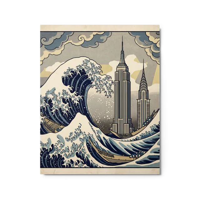 The Great Wave of New York | Art Print