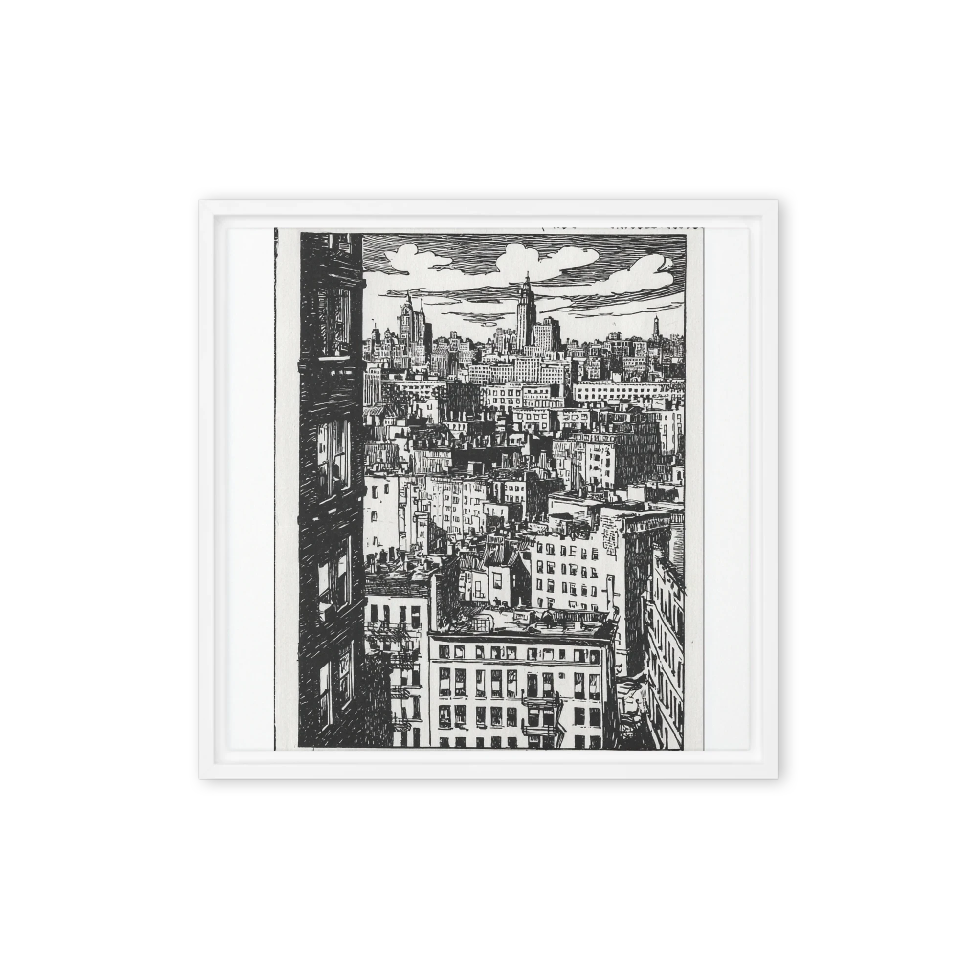 High-Rise View of Manhattan