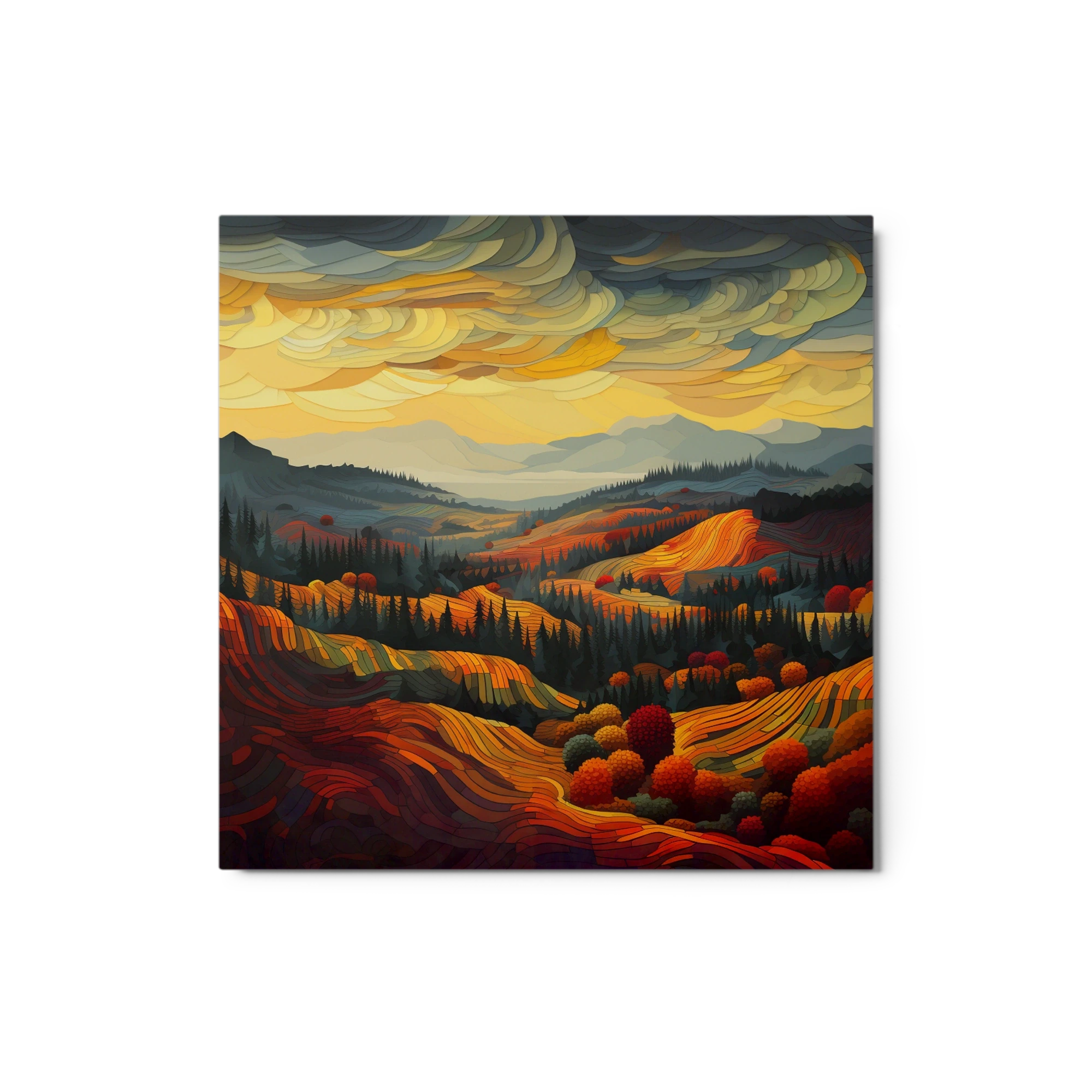 Abstract Digital Landscape
