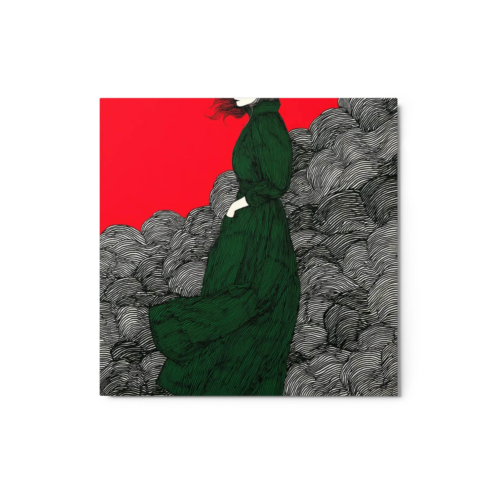De Dame in het Groen