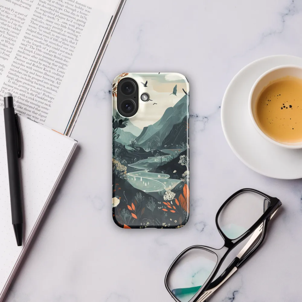 Stylized River Valley 
 Samsung Galaxy S21 Plus | Snap Case