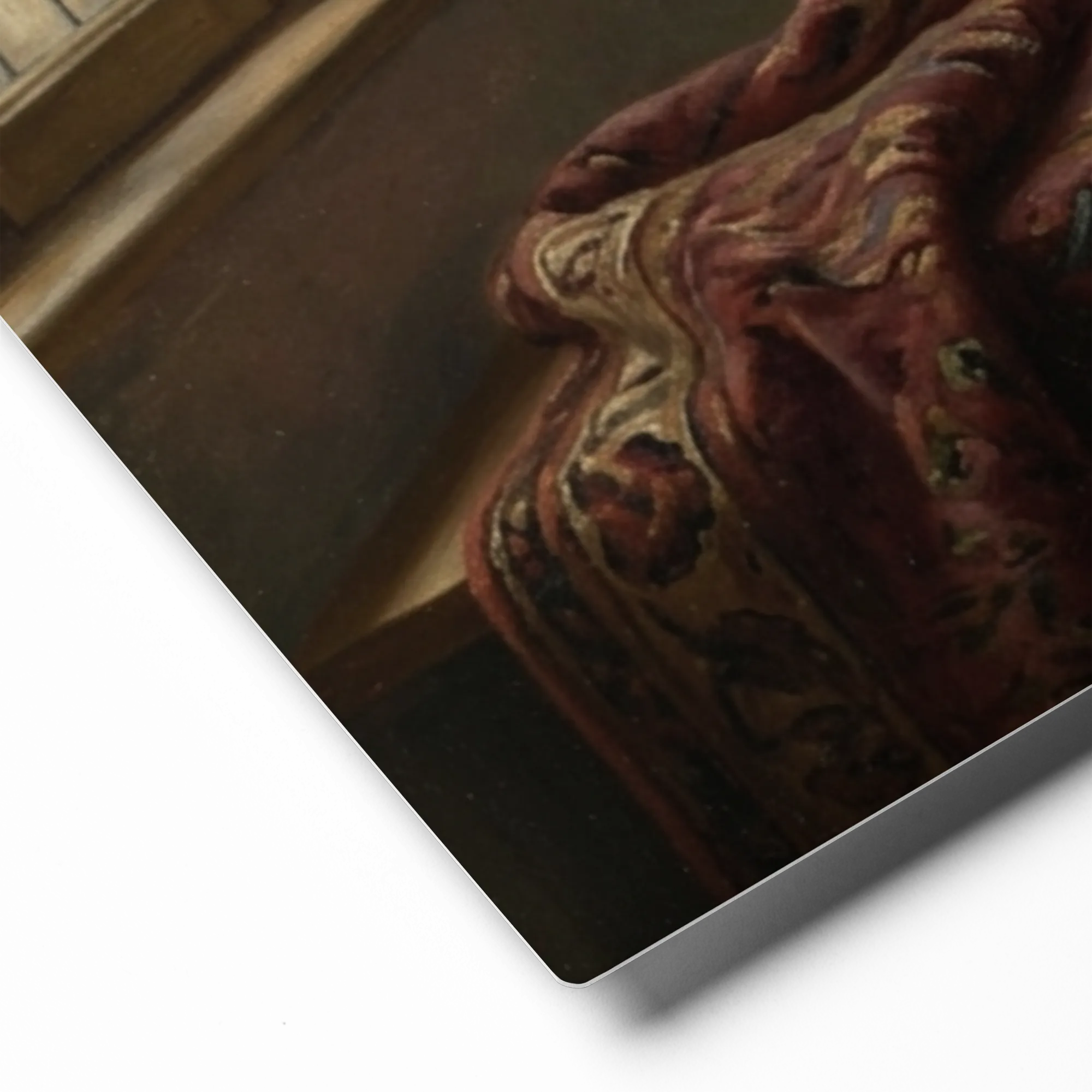 The Milkmaid 
 Metal Print | 20″x 30″