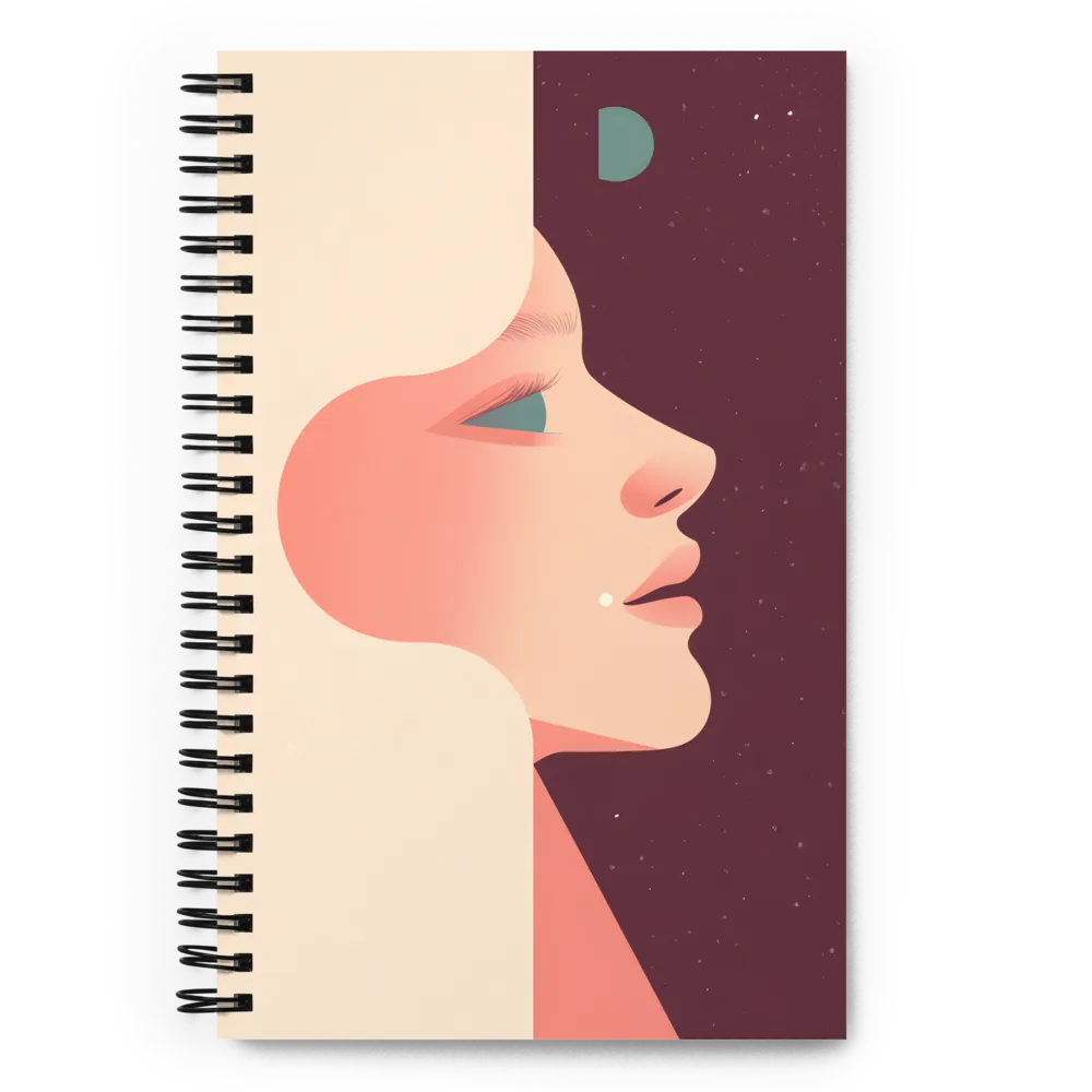 Celestial Reflection 
 Spiral Notebook | 140 pages