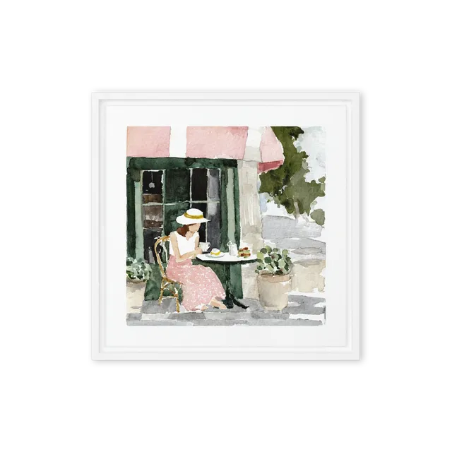 Afternoon at the Café | Art Print
