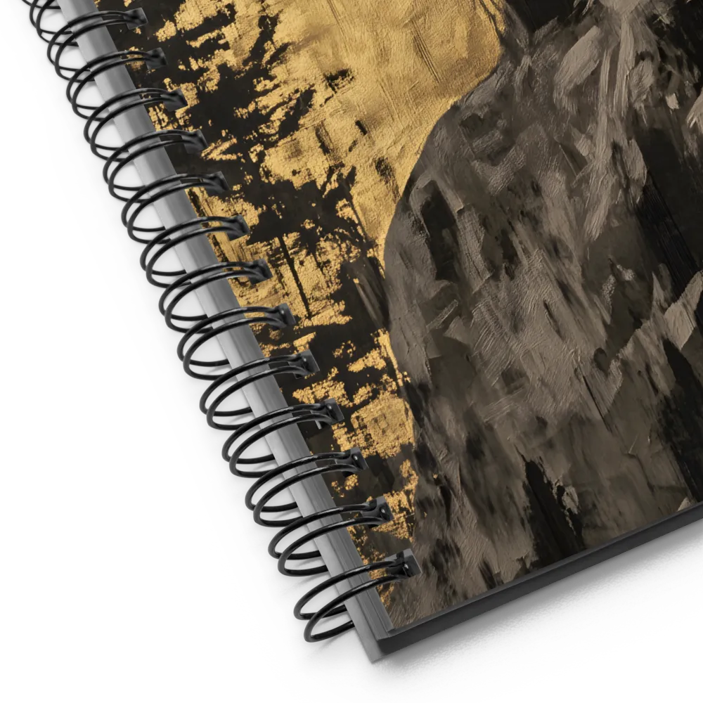 Golden Gaze 
 Spiral Notebook | 140 pages