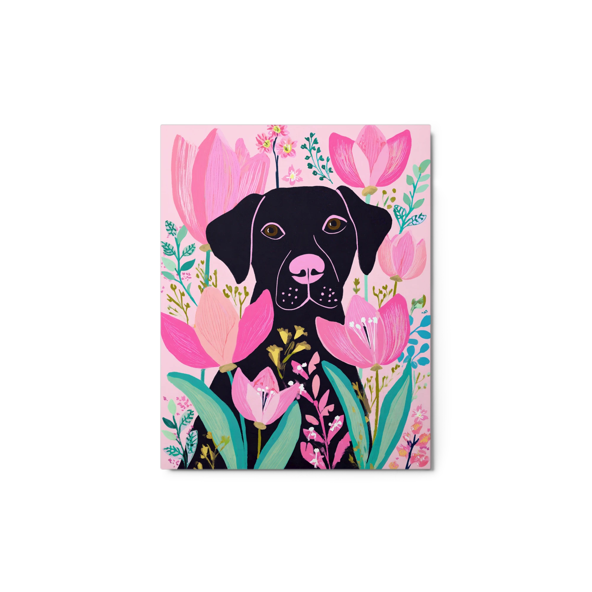 Black Dog in Bloom