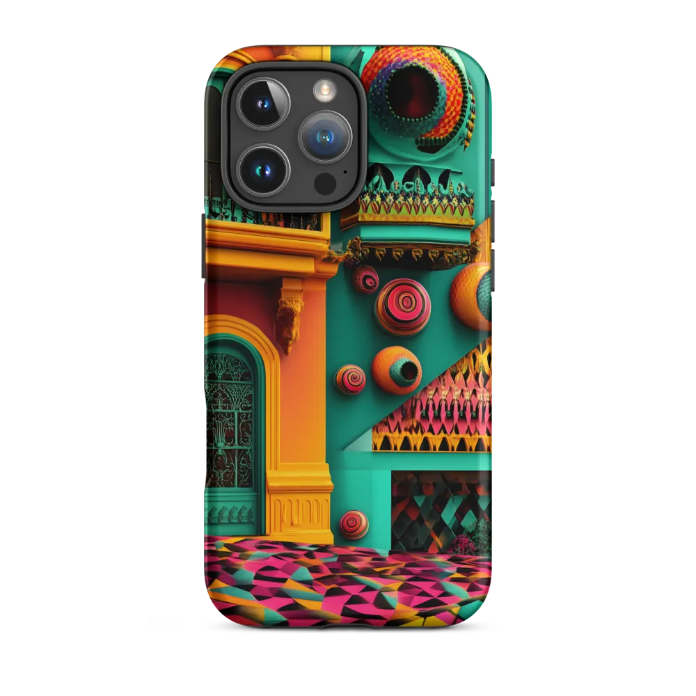 Vibrant Abstract Architecture | Phone Case