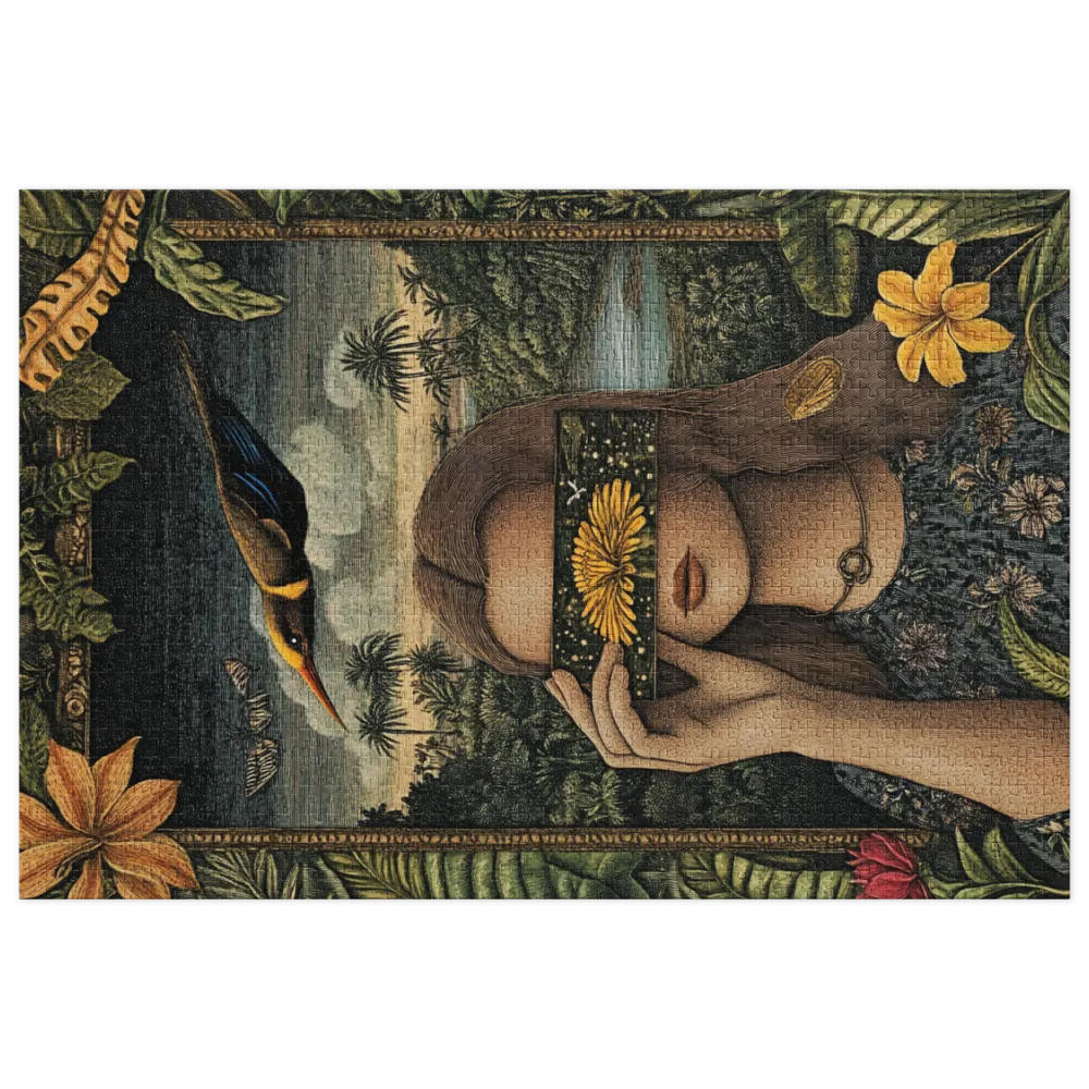 Visão da Selva 
 Puzzle em caixa de metal