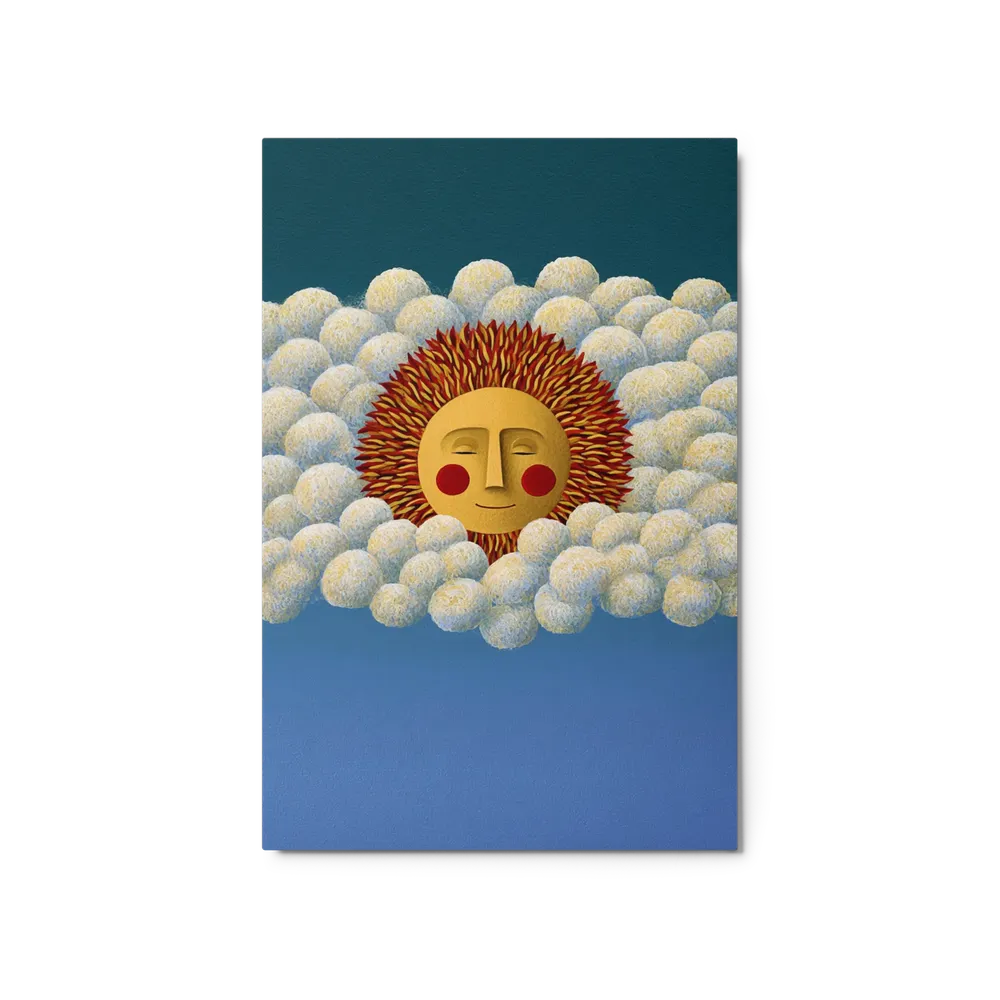Golden Sun in the Clouds | Art Print