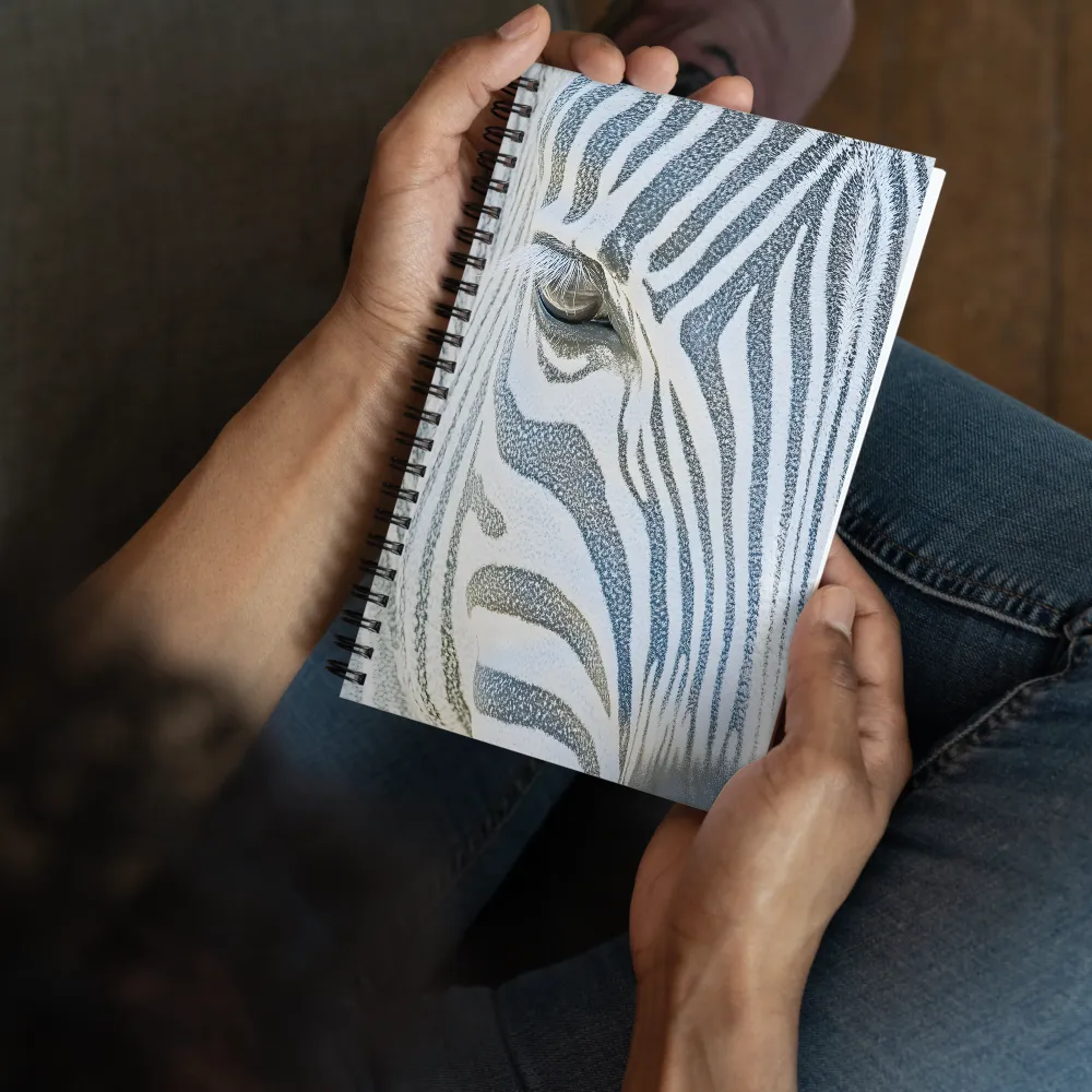Zebra's Gaze 
 Spiral Notebook | 140 pages