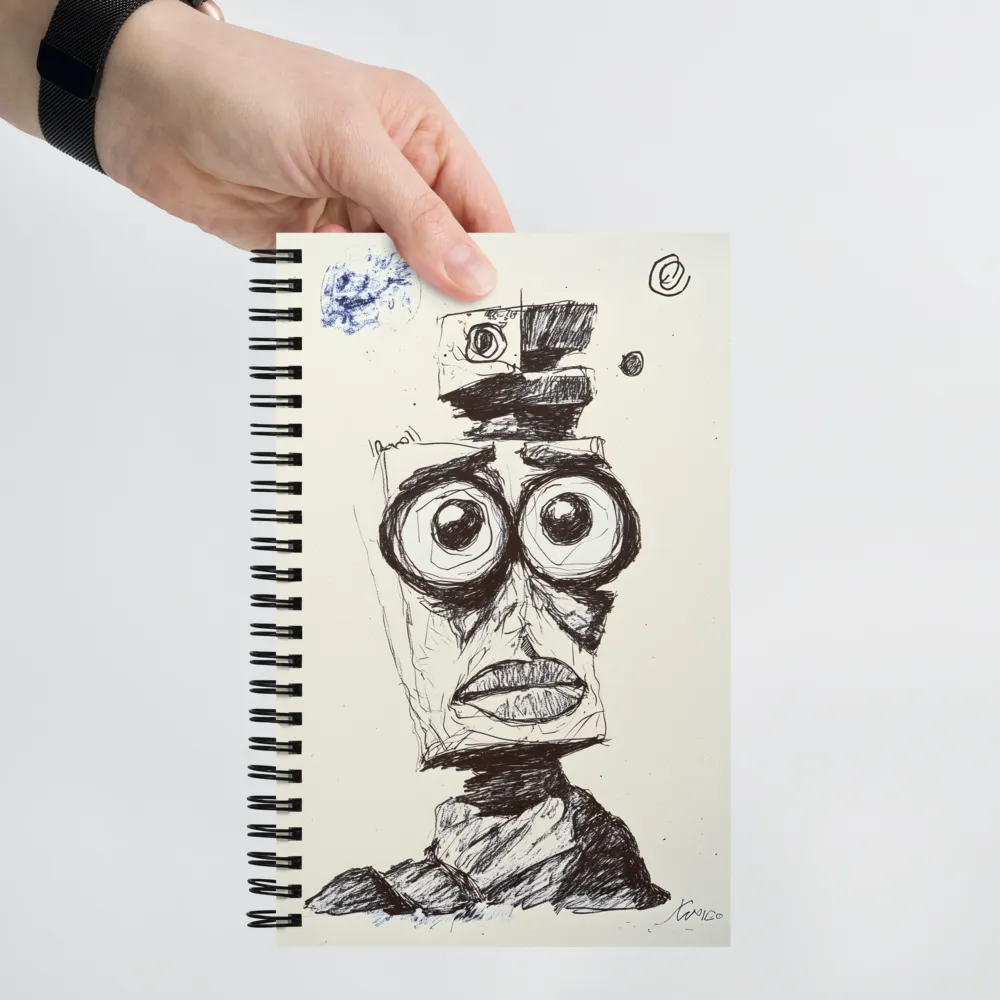 Abstract Surrealist Figure in Cubism