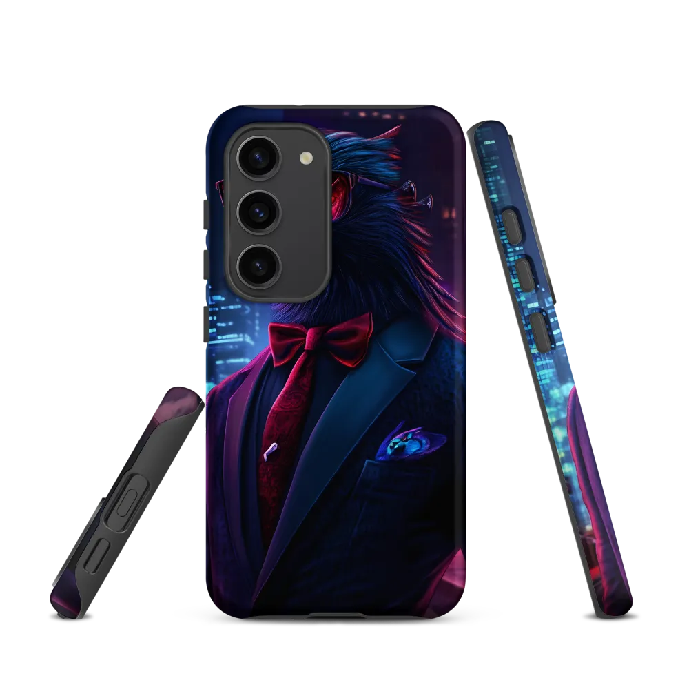 Stylized Bird in Suit | Phone Case