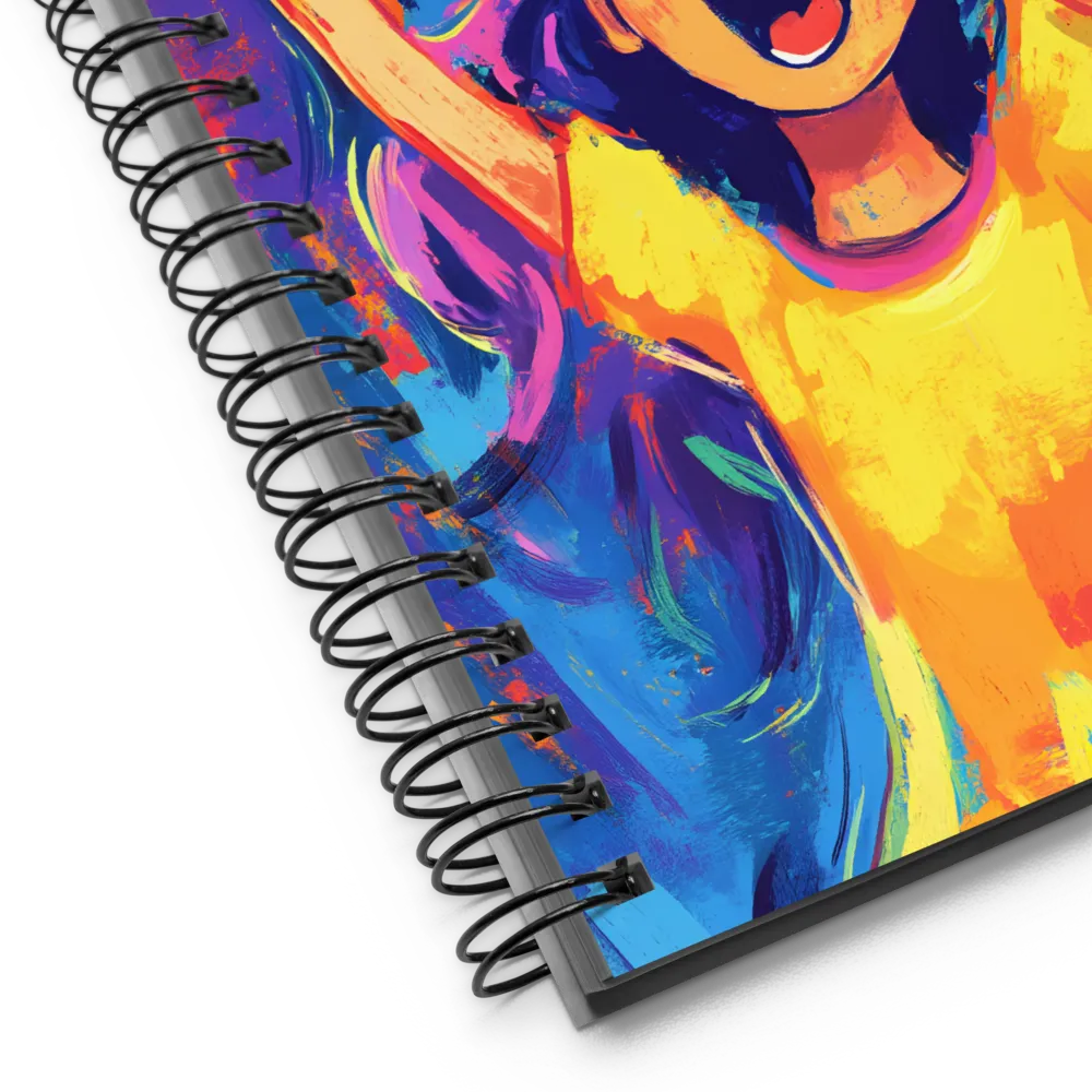 Burst of Happiness 
 Spiral Notebook | 140 pages