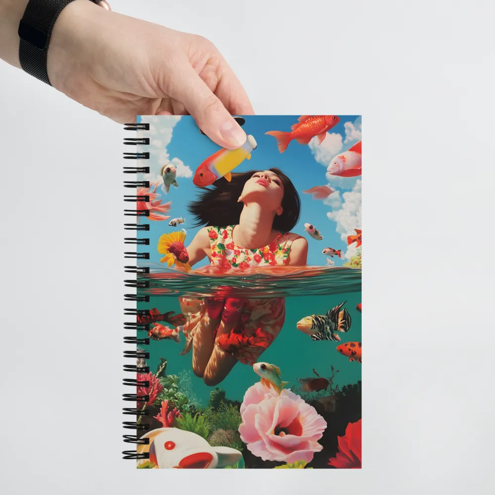 Aquatic Reverie 
 Spiral Notebook | 140 pages