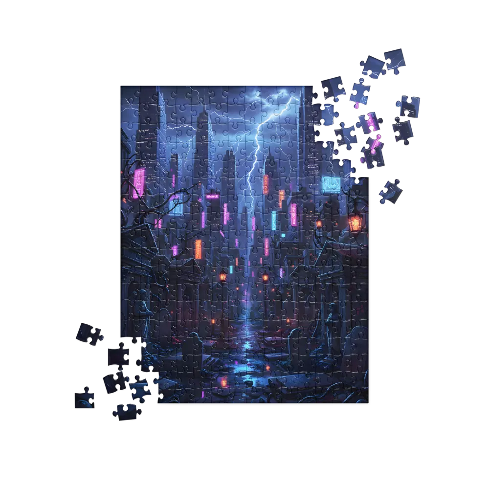 Electric Necropolis 
 Jigsaw Puzzle