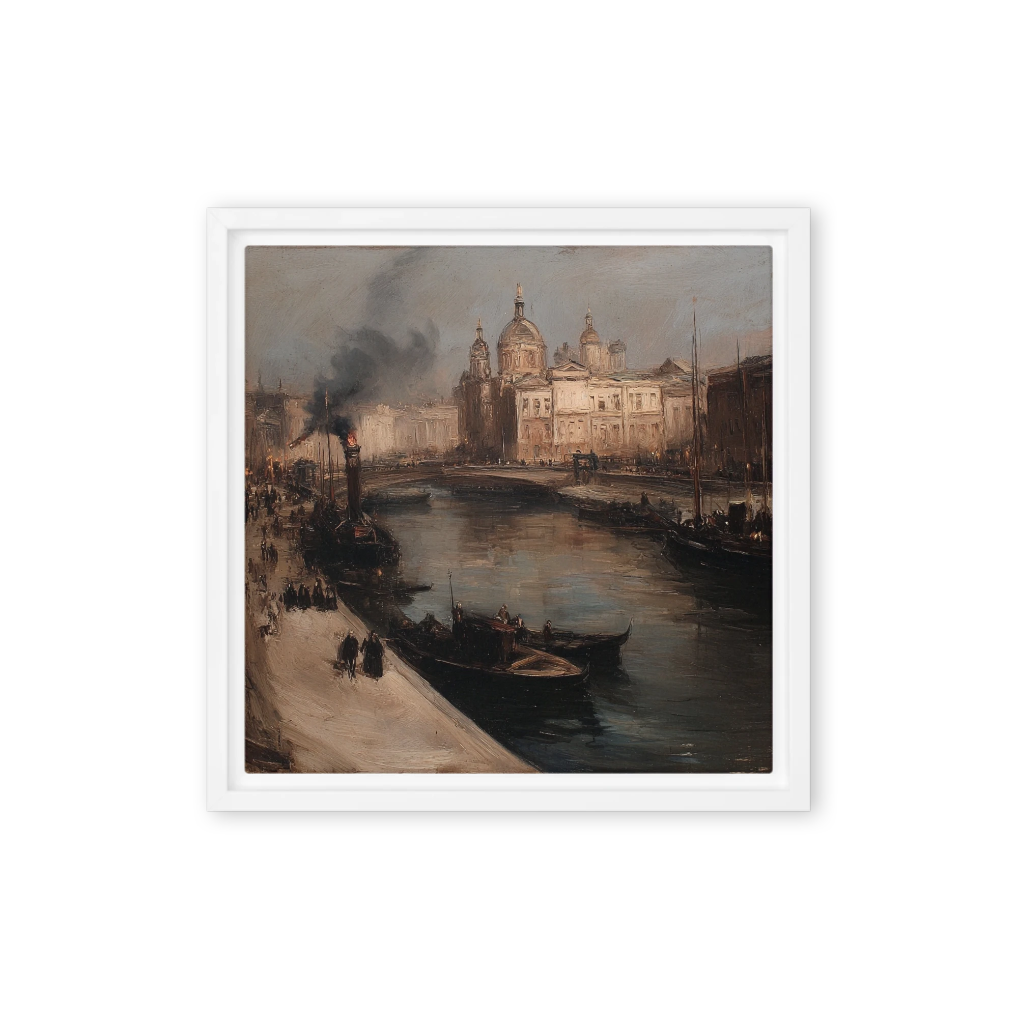 Dusk Over Venetian Canal
