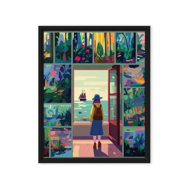 Doorway to the Sea | Art Print