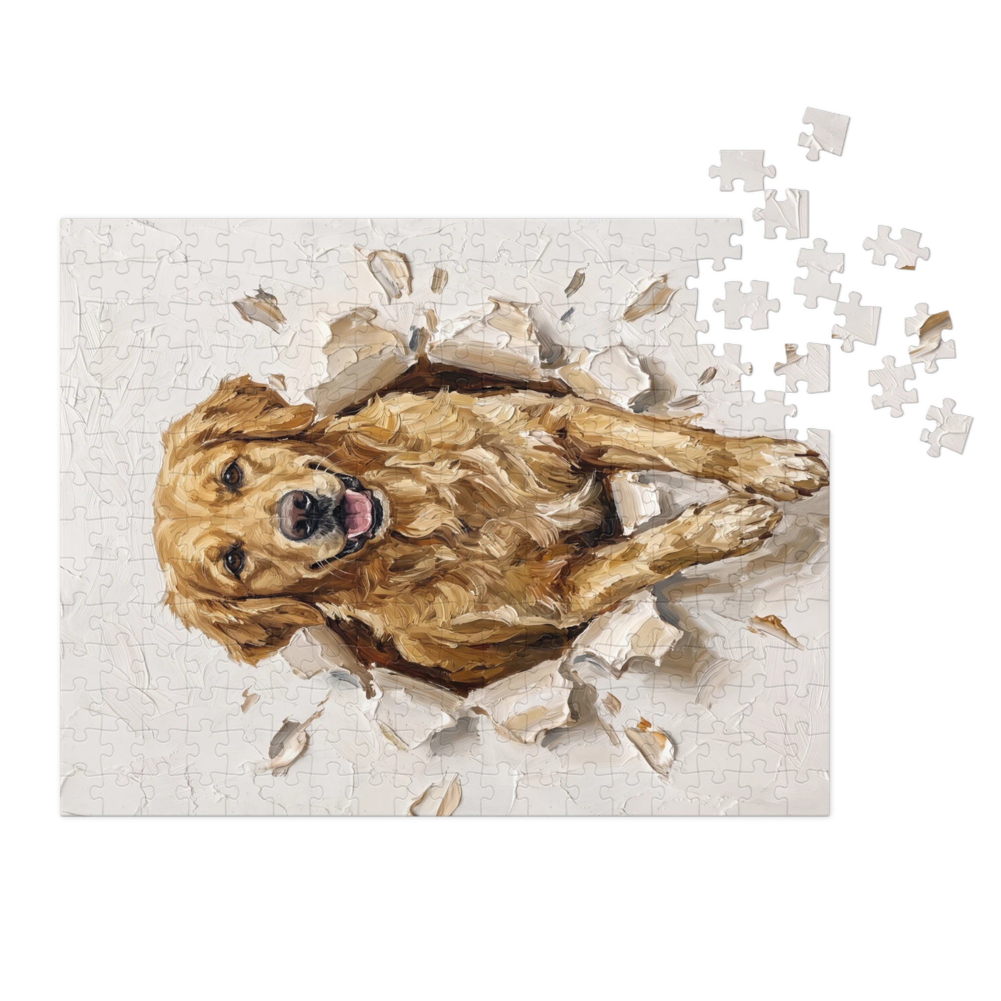 Pet Portrait Puzzle — Impasto