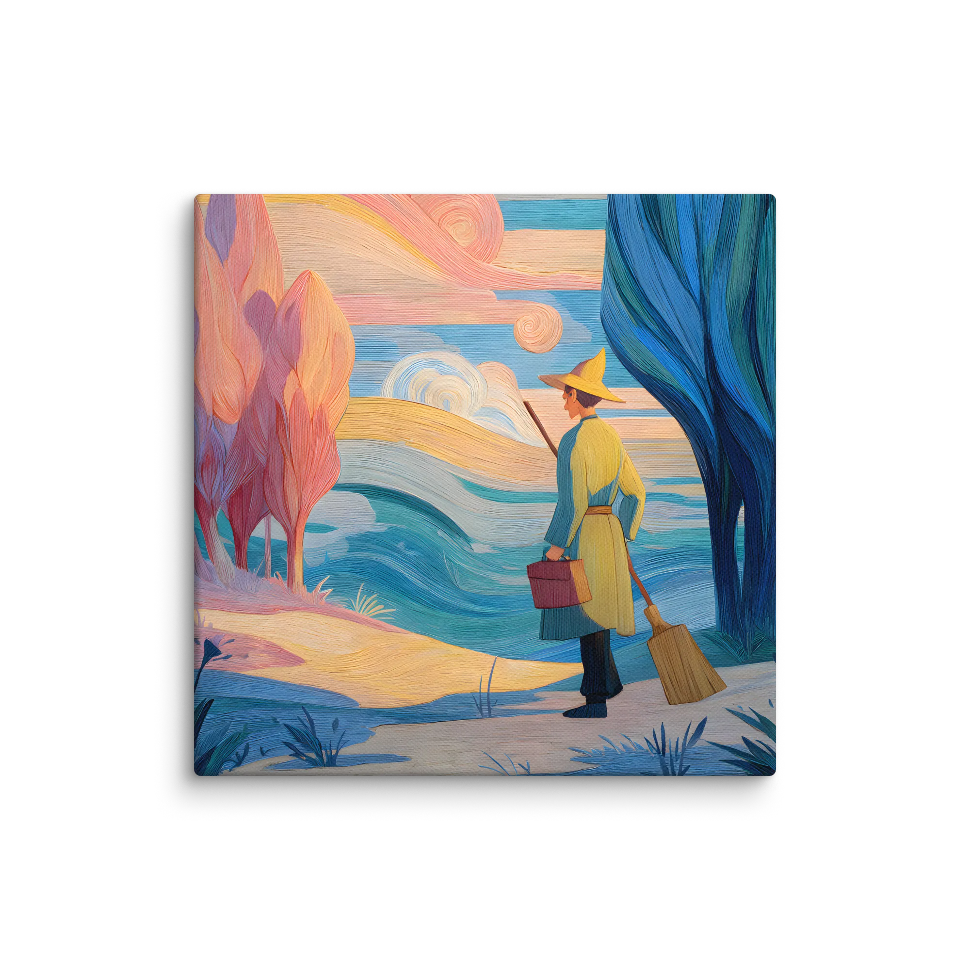Pastel Brushdream Wall Art for Calm Interiors — Luminous Layers