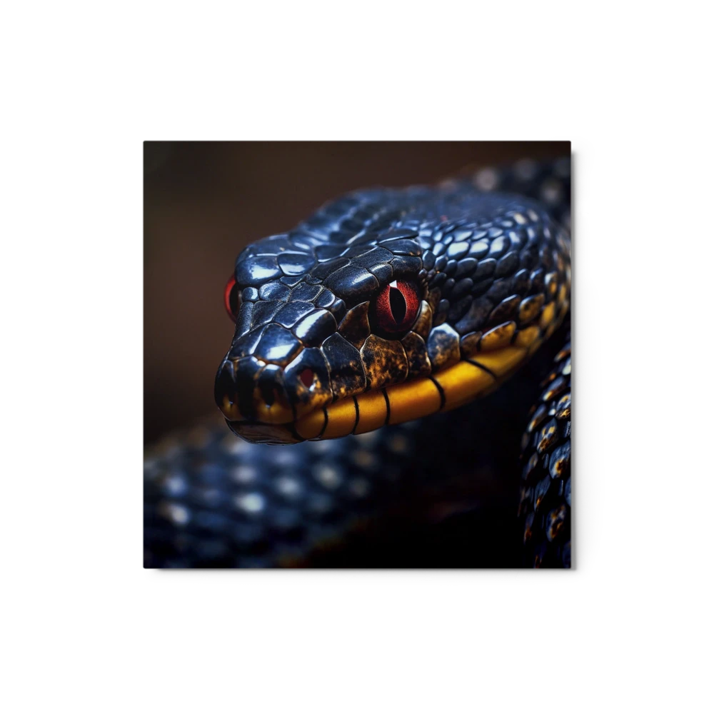 Crimson-Eyed Serpent | Art Print