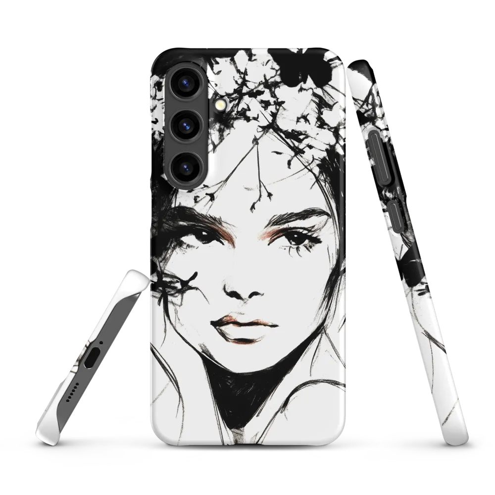 Butterfly Crown Portrait | Phone Case