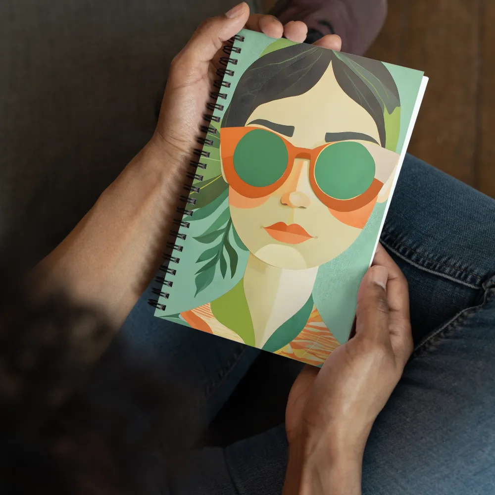 Tropical Gaze 
 Spiral Notebook | 140 pages