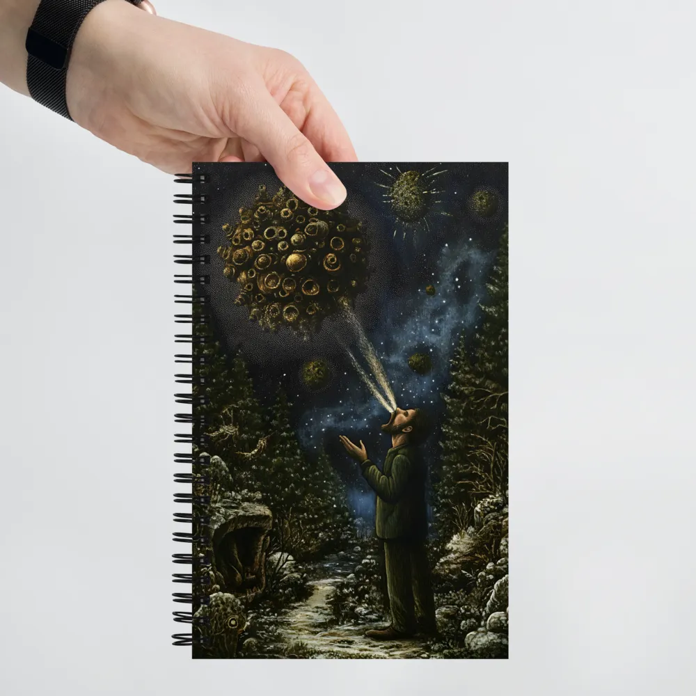 Cosmic Orb Communion 
 Spiral Notebook | 140 pages
