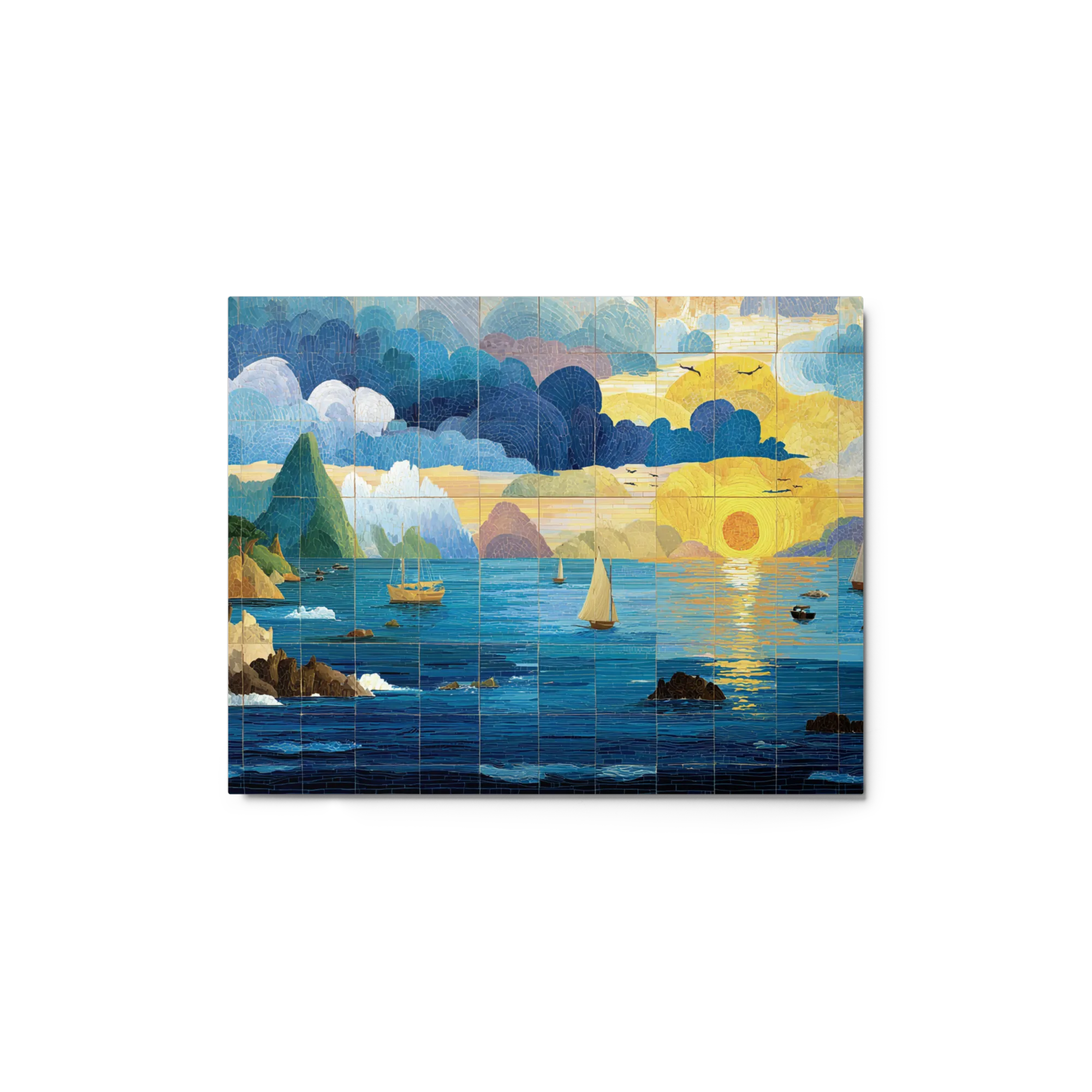 Golden Harbor Mosaic