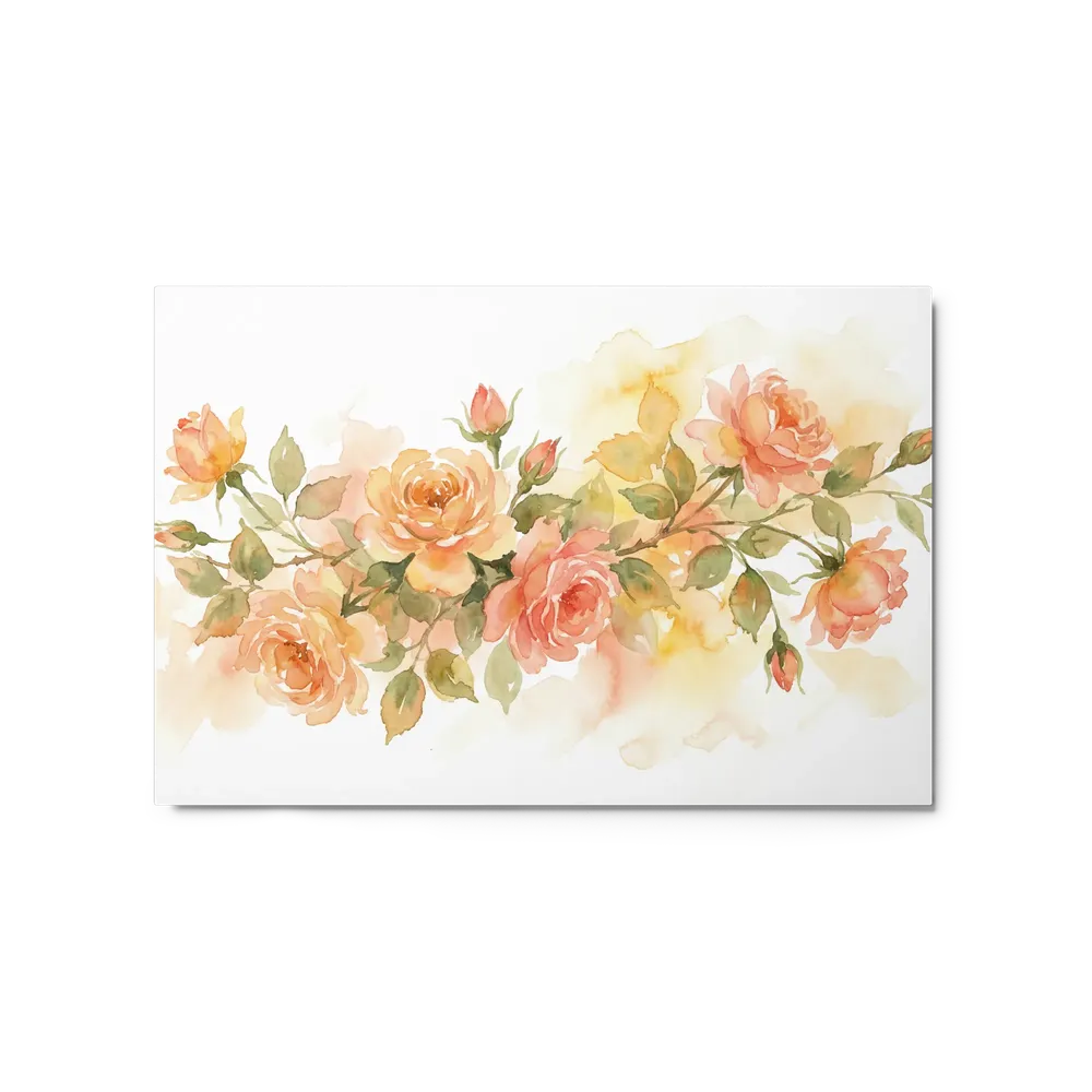 Delicate Rose Bloom | Art Print